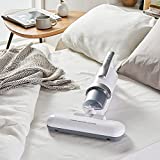 Iris Ohyama, Aspirador Antiácaros/alérgenos, 600 W, Tecnología Cyclone Stream, 14.000 vibraciones/minuto, Para colchones, sofás y otros tejidos - Power Quilt Cleaner IC-FAC4 - Blanco